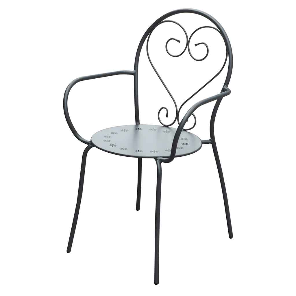 Silla de comedor gris Arezzo