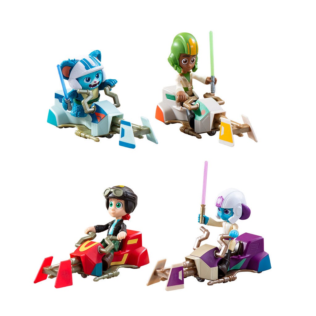 Figuras De Acción Con Vehículos Surtidos Star Wars