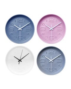 Reloj Pared Colores Surtidos 20X4Cm