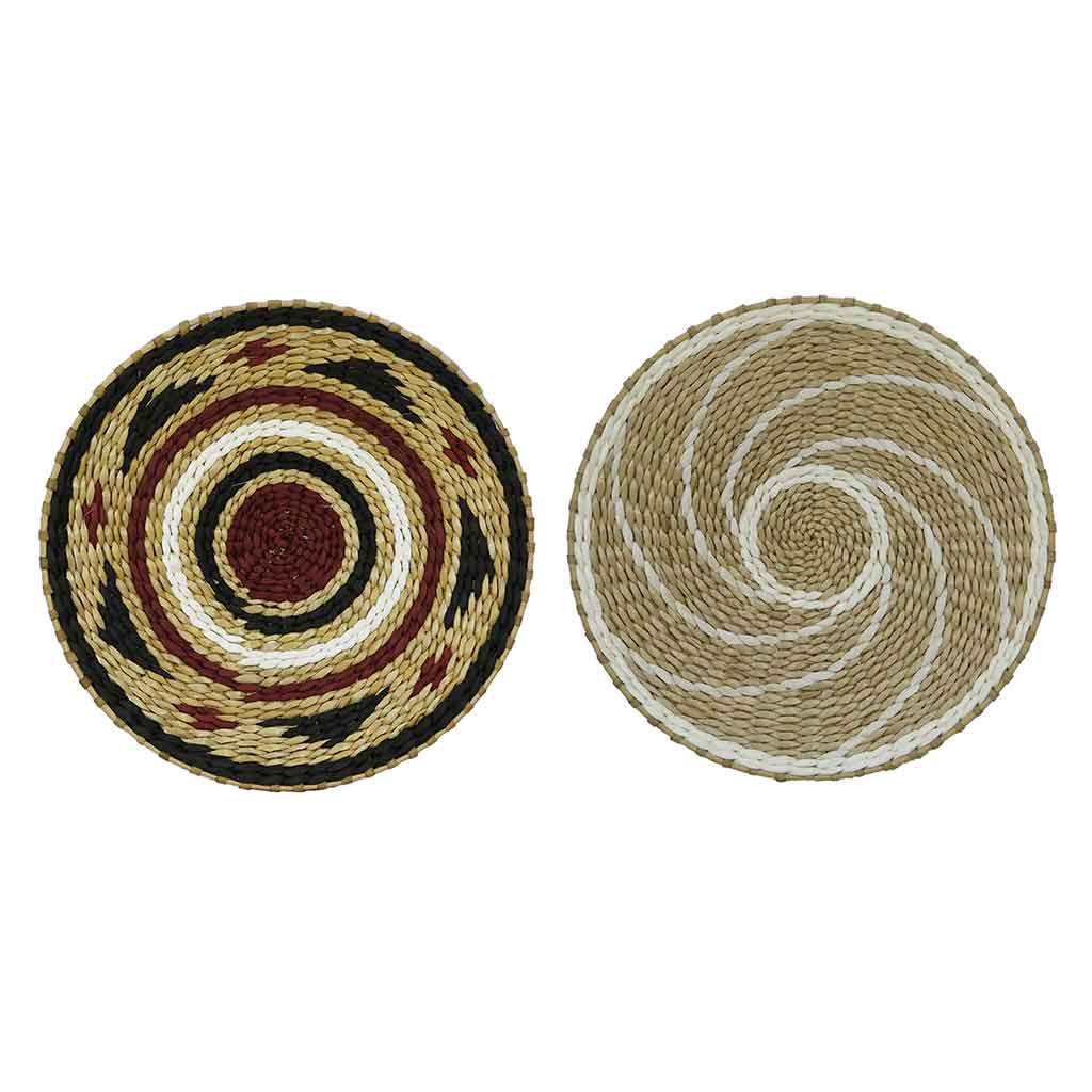 Decoración De Mimbre Para Pared surtidos 35X1Cm