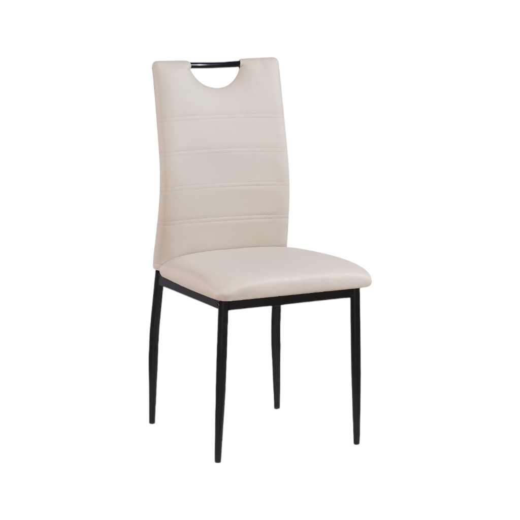 Silla De Comedor Korina Beige 46x41x92cm