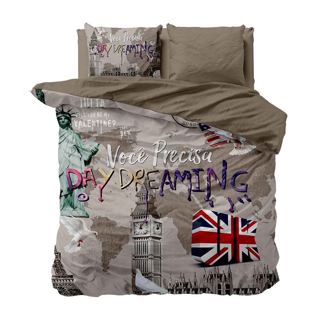 Juego De Sabanas Full Estampado De Londres