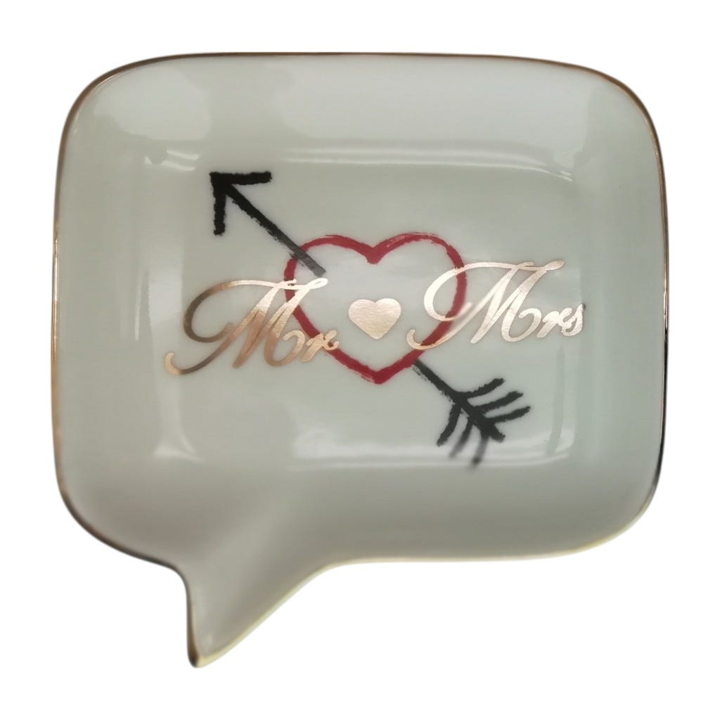 Plato Decorativo 11.5x11.5x1.5cm Surtido