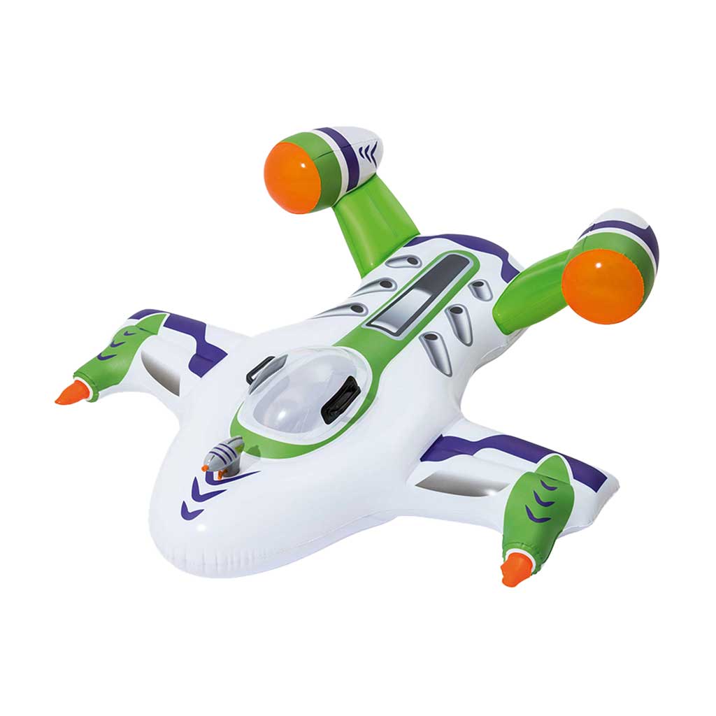 Flotador Inflable De Nave Espacial Con Pistola Bestway
