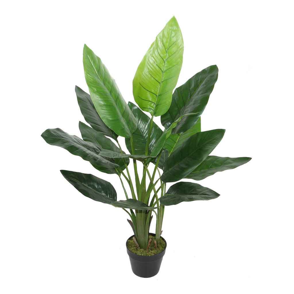Planta Artificial De Ave Del Paraíso En Maceta 1.1M