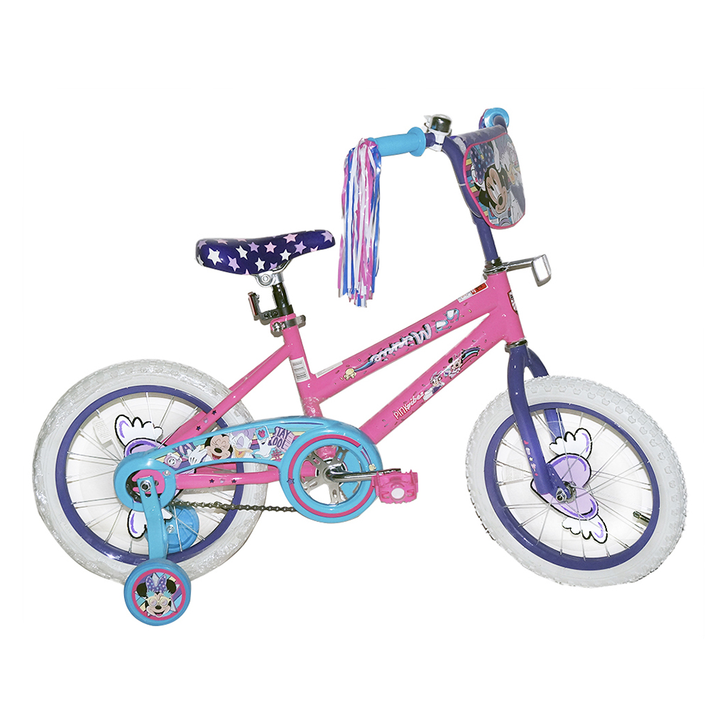 Bicicleta Minnie Mouse para niñas 16"