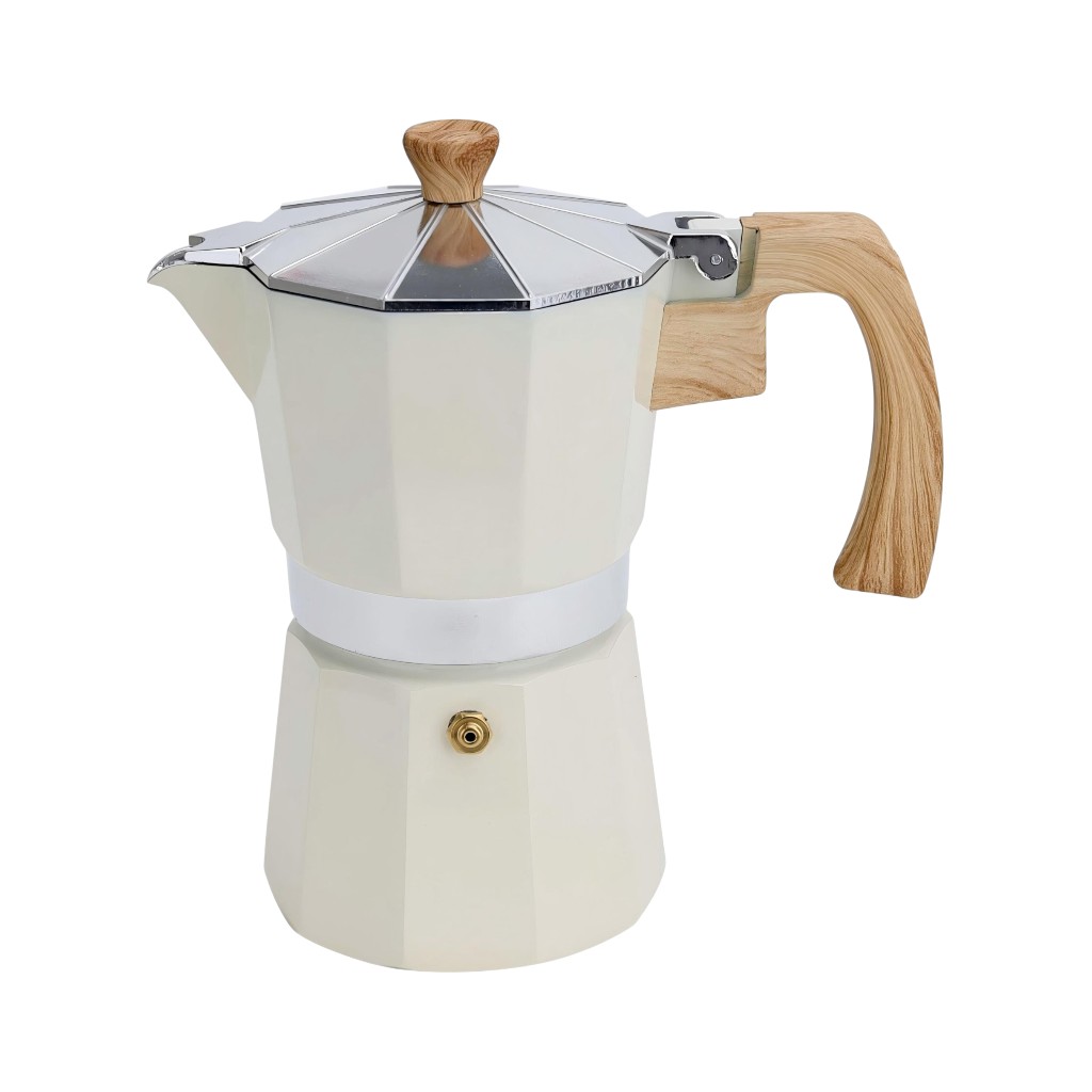 Cafetera Beige 9tzas