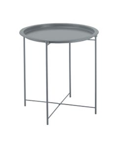 Mesa Bandeja 47x47x51cm Gris