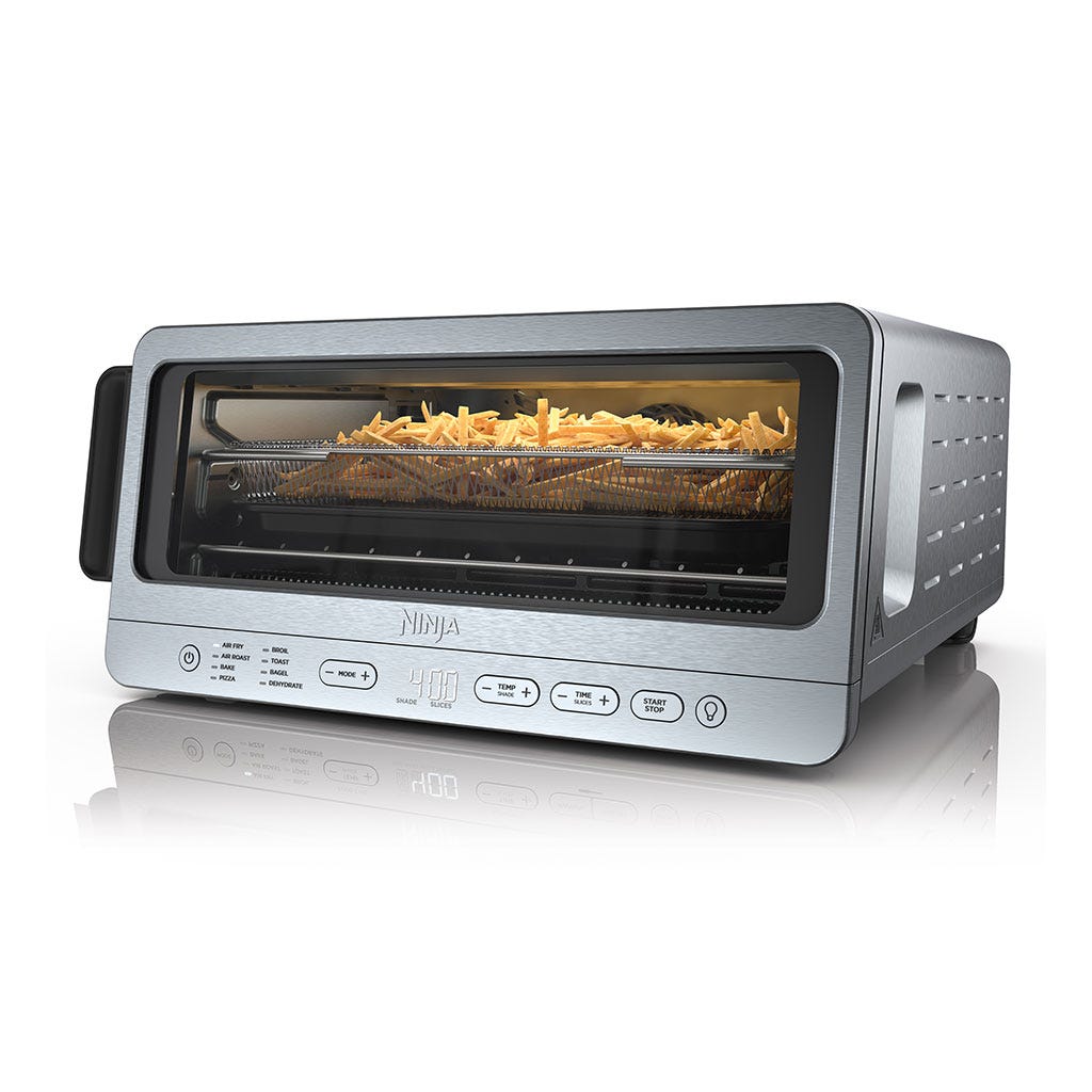 Horno Tostador Abatible Y Freidora De Aire 8 En 1