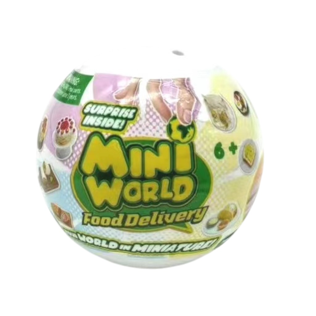 Mini World Delivery S4 Bola Sorpresa Comida Surtido