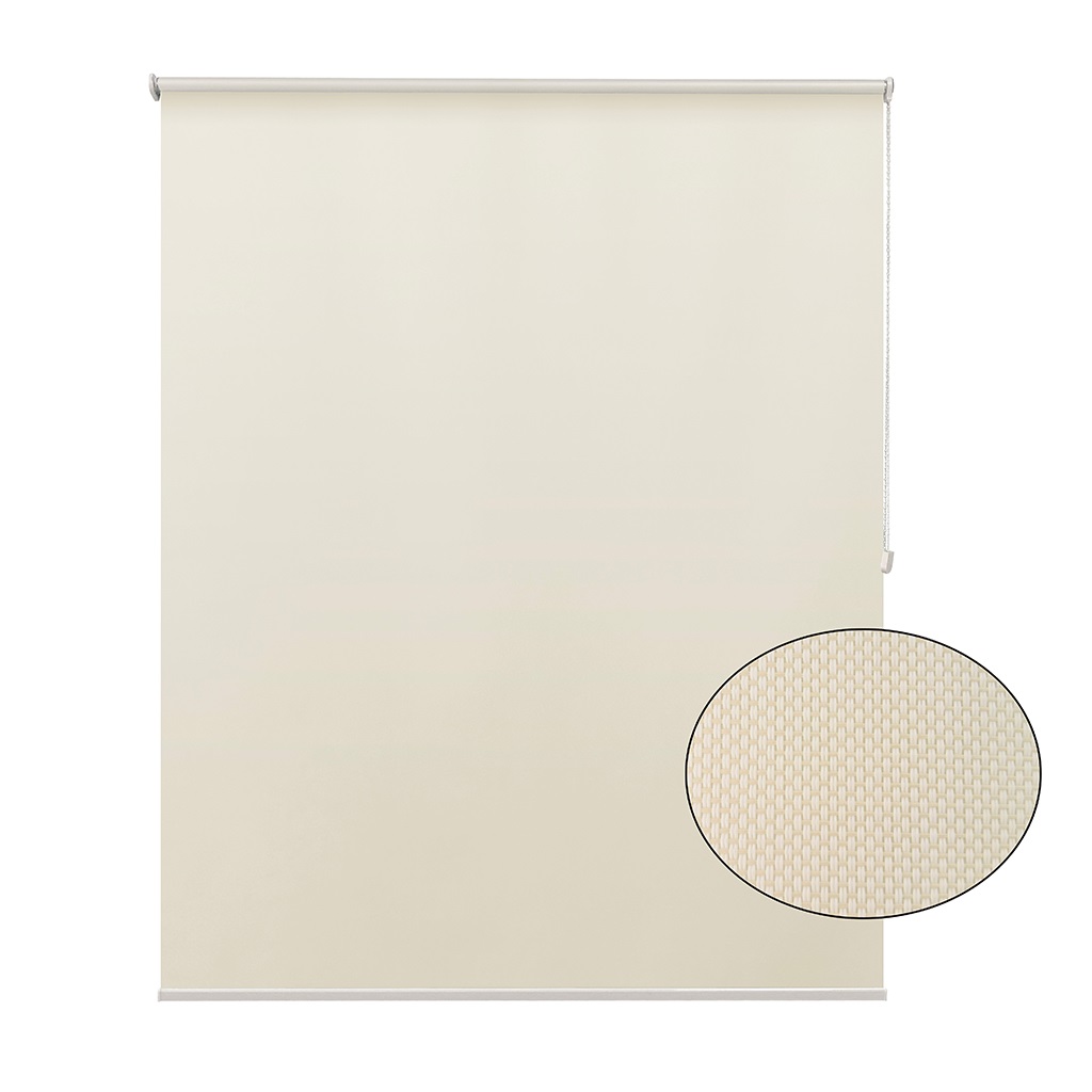 Persiana enrrollable de protección solar crema 150x180CM