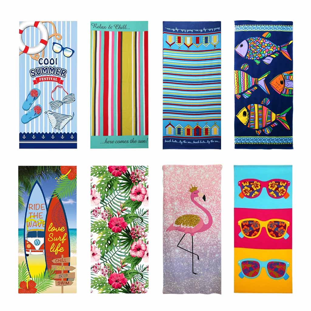 Toalla De Playa 70X150Cm Surtida