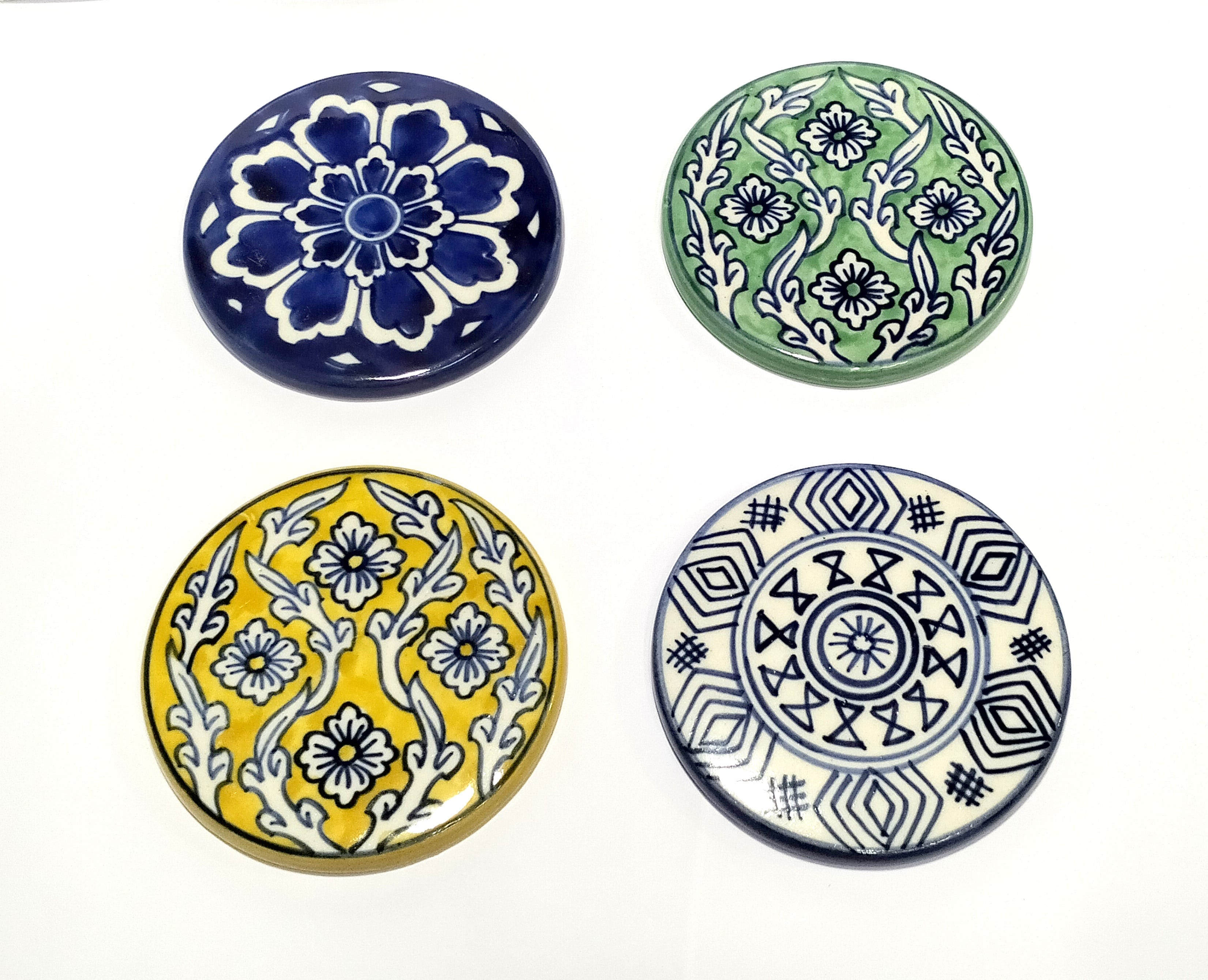 Portavasos Con Diseños Surtidos 11X11X.5Cm