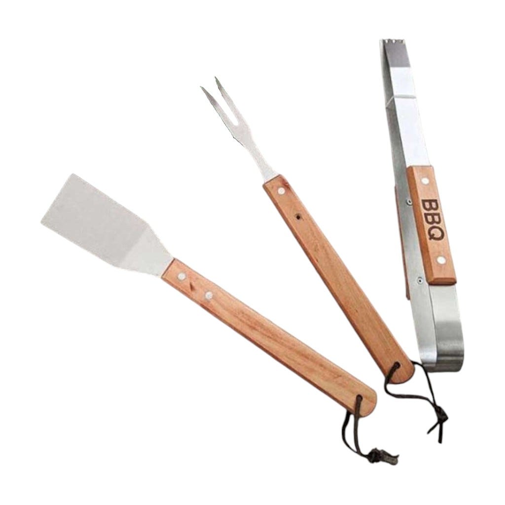 Set de Utensilios para Barbacoa 3 Piezas