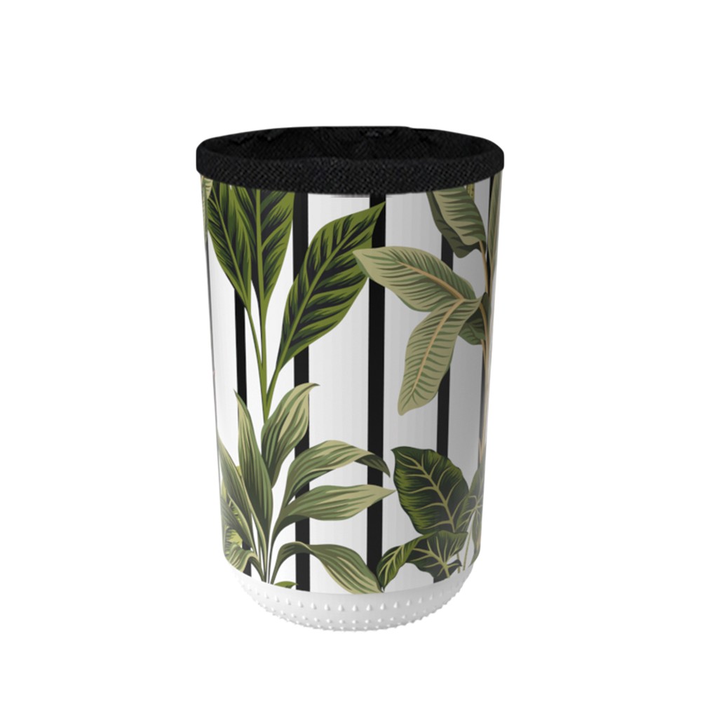 Cesta De Ropa Estampada De Hojas 40l