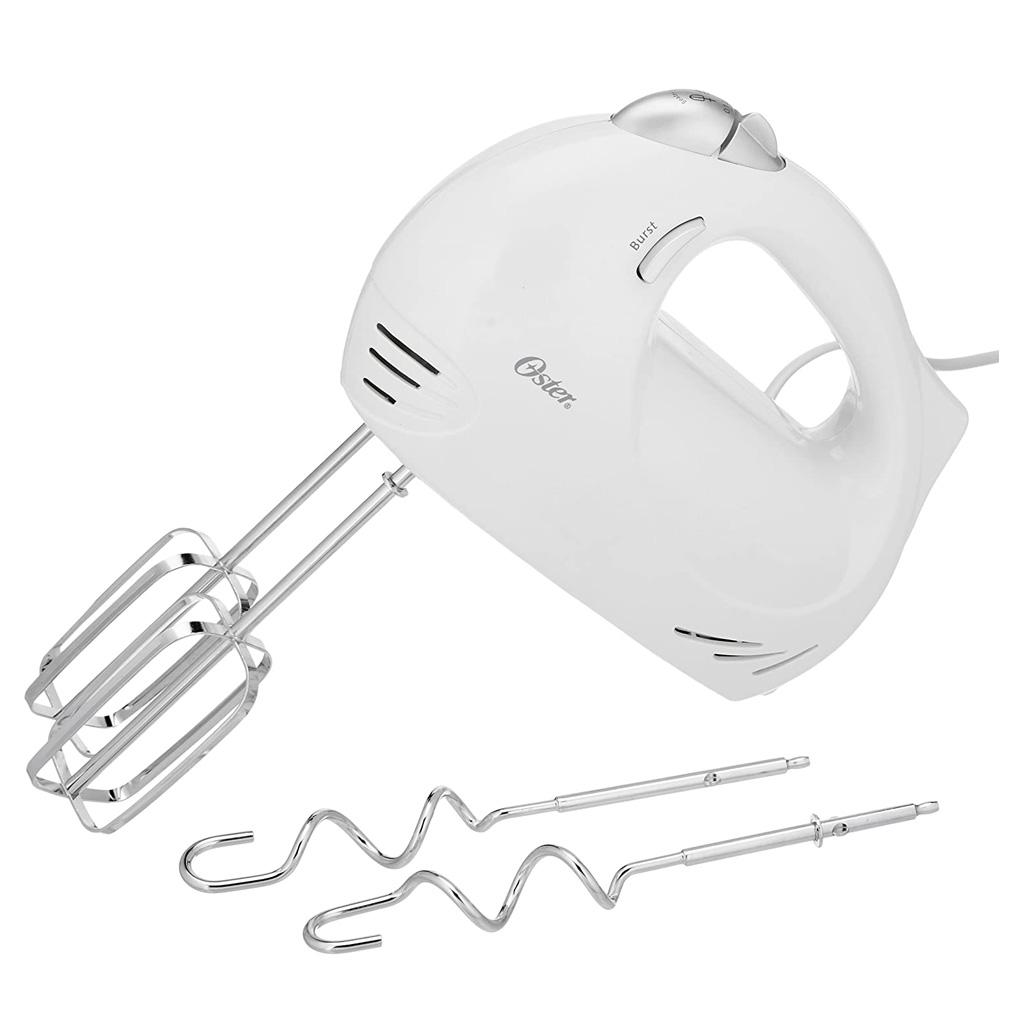 BATIDORA DE MANO BLANCO CON 5 VELOCIDADES OSTER