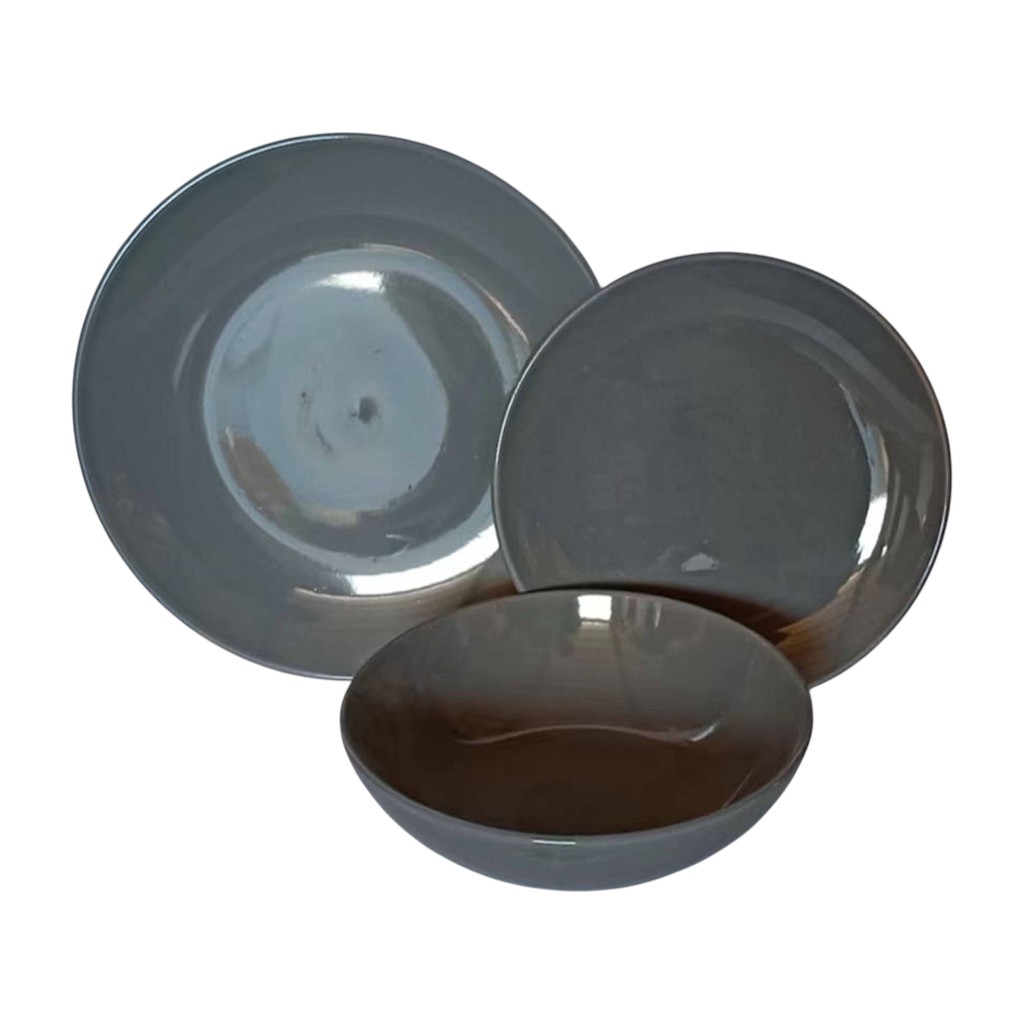 Juego De Vajilla 12pzs Colores Surtidos