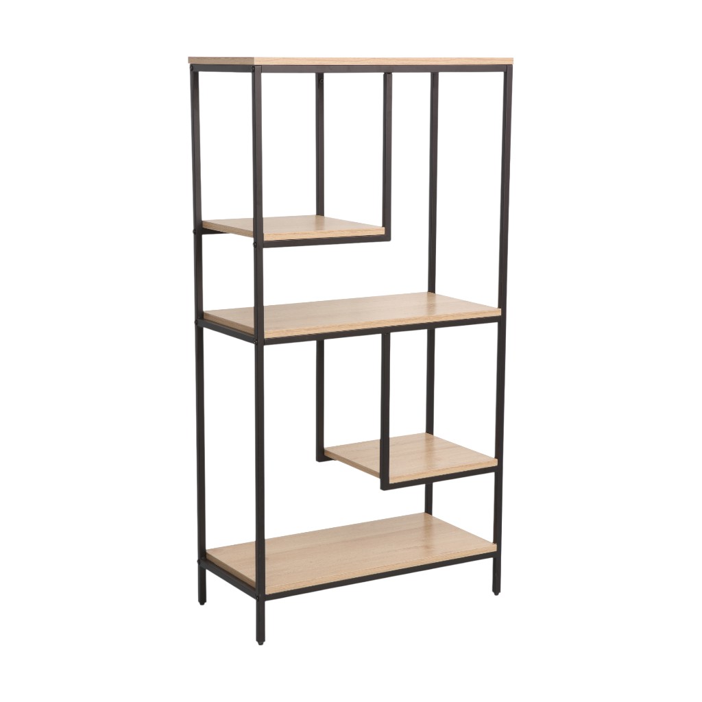 Librería Negra Agilia 63,5X30,5X122Cm