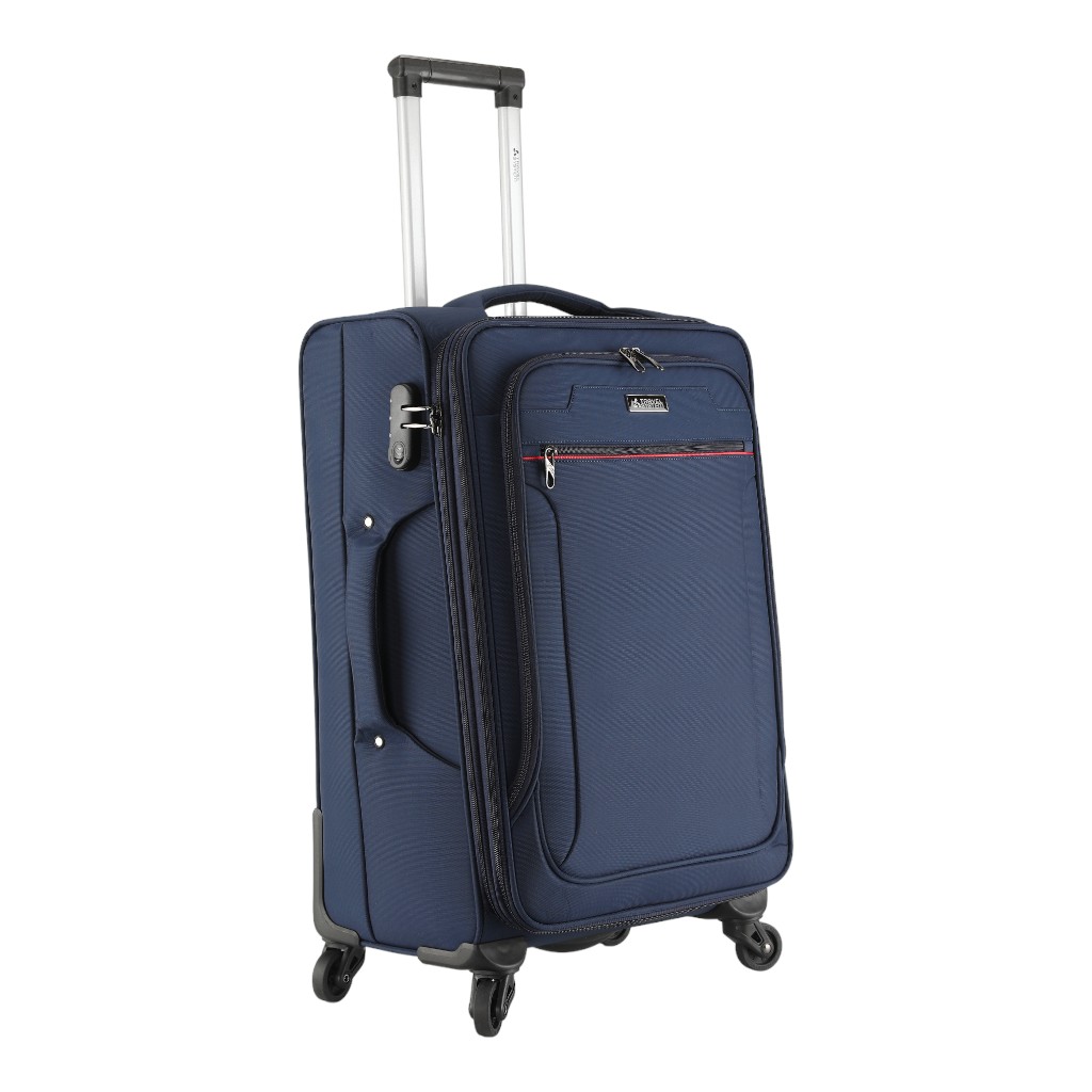 Maletas De Viaje De Tela Azul Marino 28"