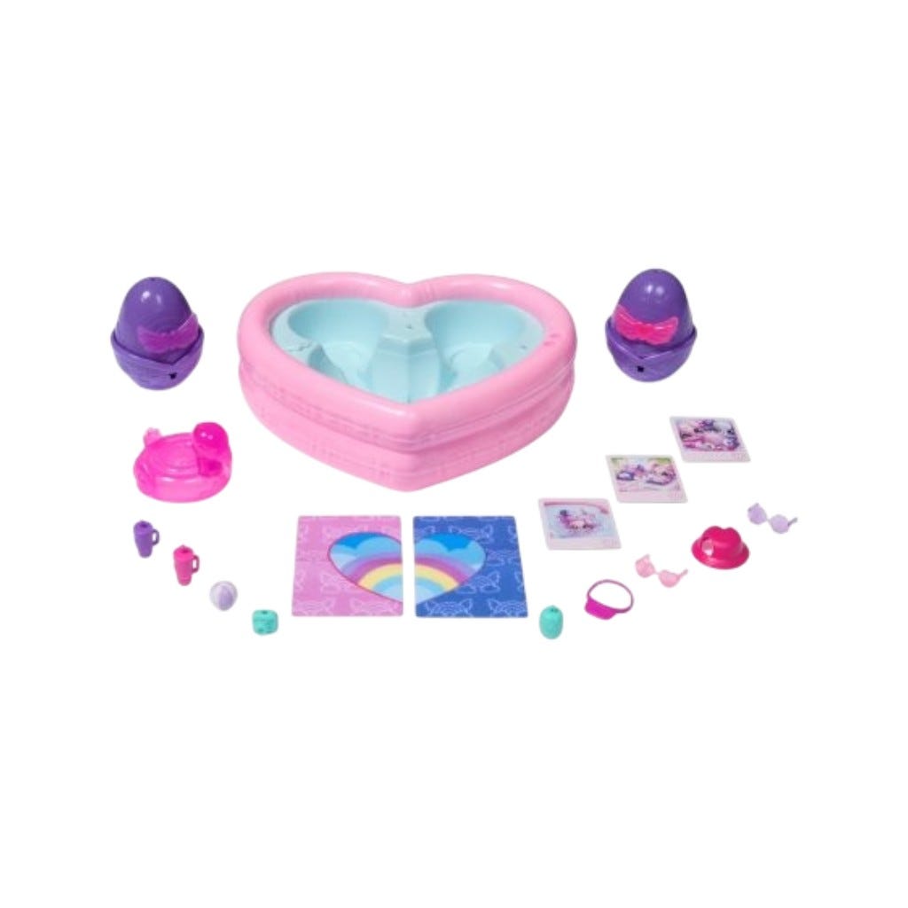 Hatchimals Alive Set Fiesta De Pisicina Con Tu Mejor Amiga