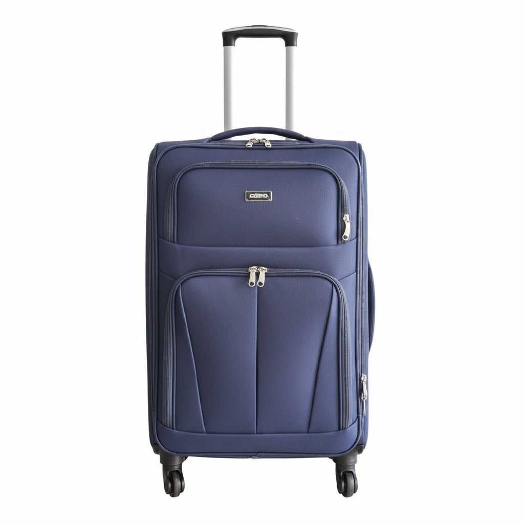 Maleta 20" Azul Con Ruedas