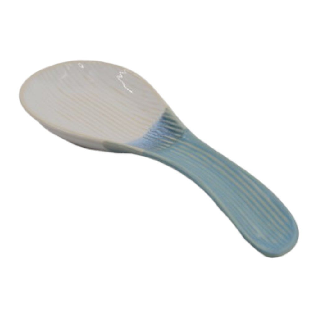 Posa cuchara Con Detalle Azul 9.5Cm