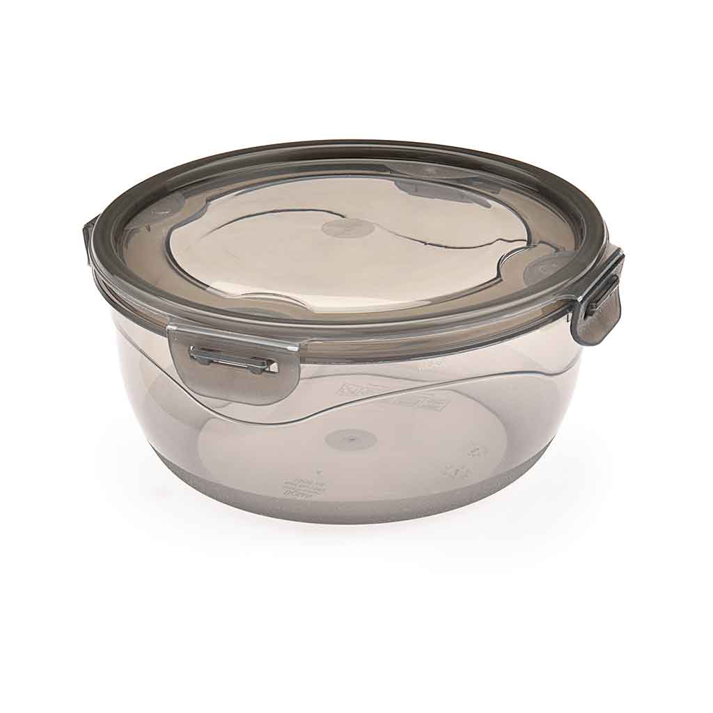 Conservador De Alimentos Redondo Con Tapa 21.5X9.5Cm