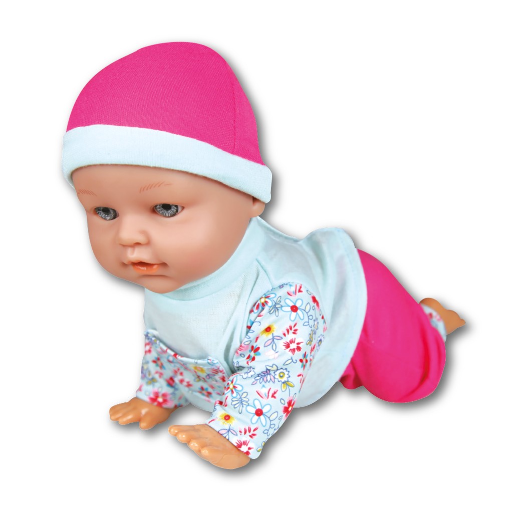 Lissi Dolls - Bebé Que Gatea 12"