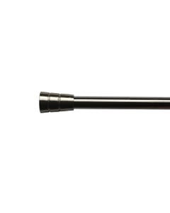 Cortinero metálico extensible de 70 a 120 cm con terminales