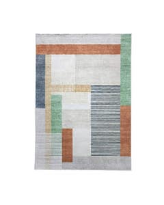 Alfombra Diseño Geométrico 150X210Cm