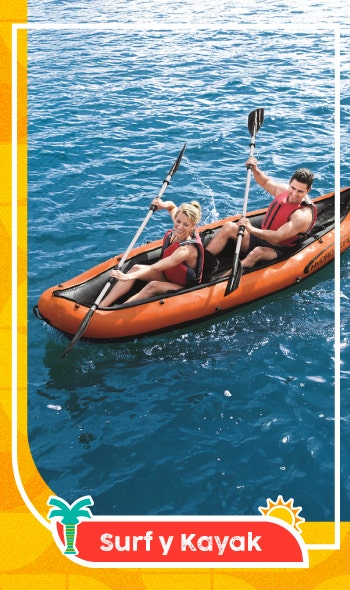 Disfruta nuestros articulos Kayak y Surf